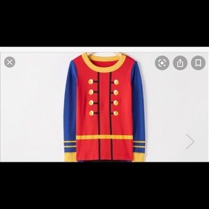 Hanna Andersson Nutcracker PJ top sz5